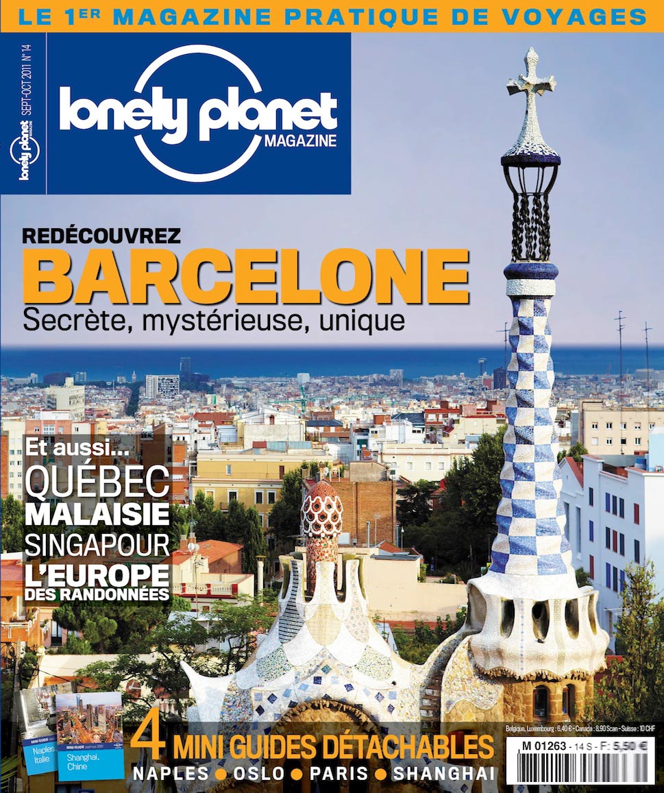 Une magazine Lonely Planet