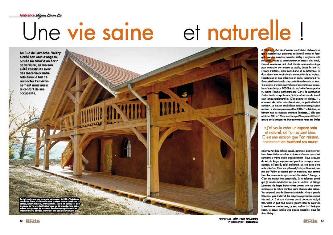 Double page Construire en bois