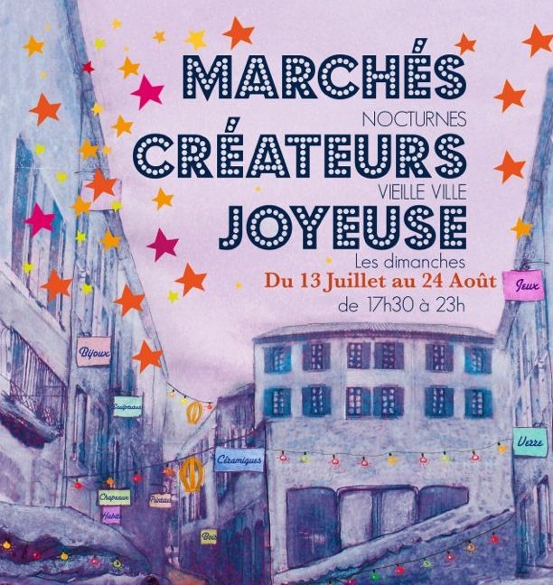 Un marché de créateurs locaux à Joyeuse!!